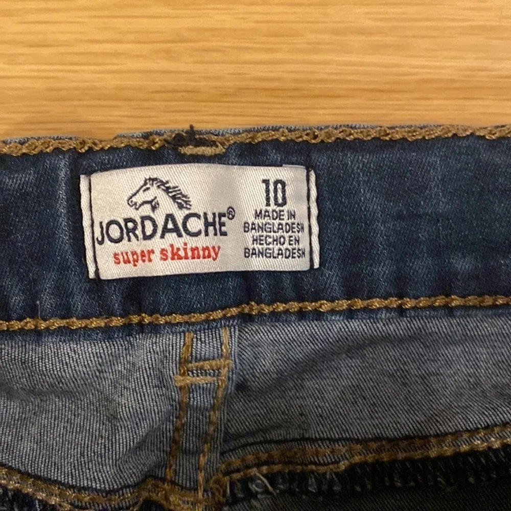 Jordach Super Skinny Dark Wash Jeans 10